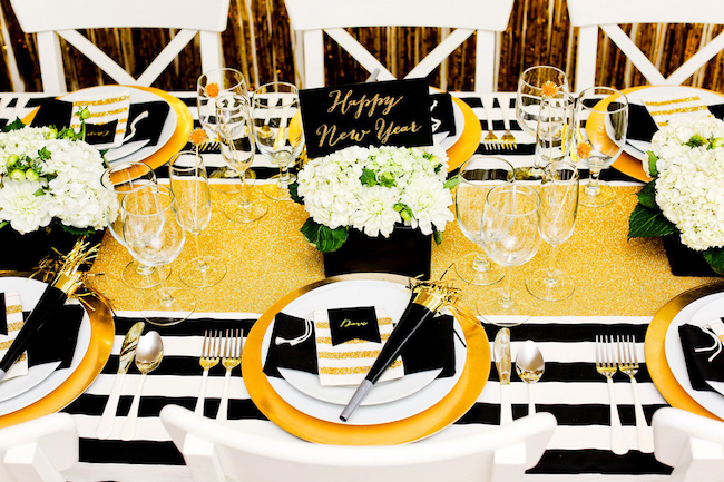 New Years Eve Table Centerpieces