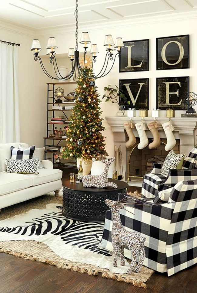 Living Room Christmas Decor