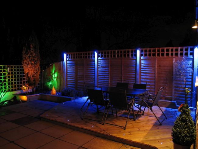 Backyard LED Lighting