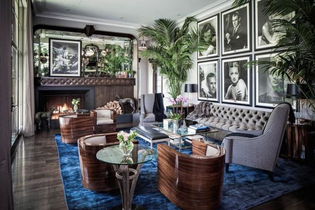 Art Deco Style Living Room