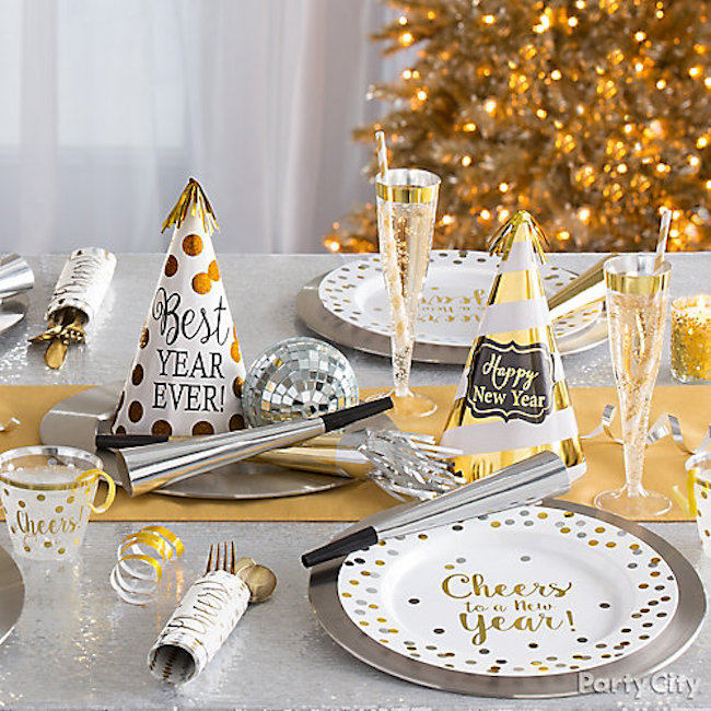 New Years Eve Table Decor