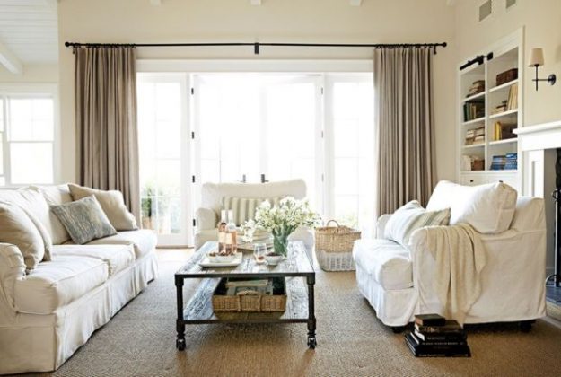 37 Elegant White Sofa Living Room Decorating Ideas - Homeoholic