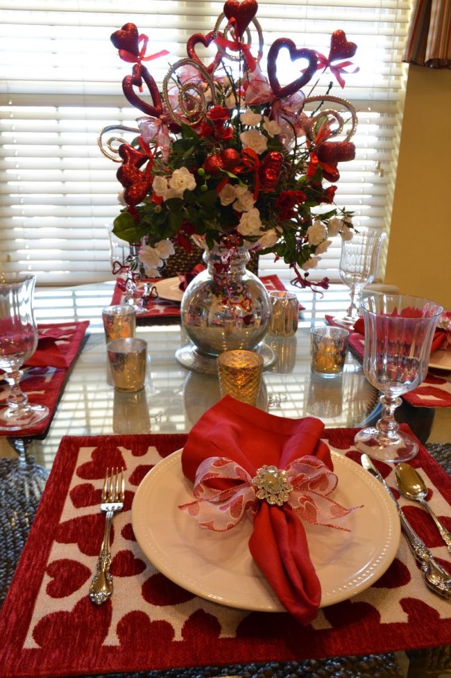 Valentine Banquet Table Decorations